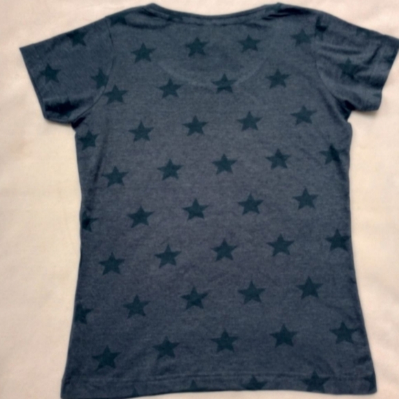 NWT Code V "Baseball is my favorite season" star Short-sleeve Womens' Tee, Small - Picture 4 of 9